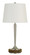Chester One Light Table Lamp in Brushed Steel And Wood (225|BO-2778TB)