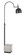 Beaumont One Light Floor Lamp in Black/Cement (225|BO-2770FL)