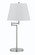 Andros One Light Table Lamp in Brushed Steel (225|BO-2077TB-BS)