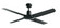 Nautilus 52``Ceiling Fan in Black (457|21302601)