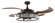 Classic 48``Ceiling Fan in Oil Rubbed Bronze and Dark Koa (457|212925010)