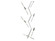 San Vicente 20 Light Chandelier in Matte Chrome (192|HF8058-20-CH)