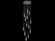 Encino 13 Light Flush Mount/Pendant in Gun Metal (192|HF7713-GM)