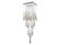 Boa 25 Light Pendant in Polished Chrome (192|HF1904-25-BOA-CH)