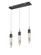 The Original Aspen Three Light Pendant in Black (192|HF1900-3-AP-BK)