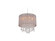 Beverly Dr. Eight Light Dual Mount/Flush & Hanging in Taupe Silk String (192|HF1501-TP)