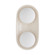 Glaze Two Light Wall Sconce in Ivory Stained Crackle (314|DA49006)