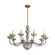 Gustavo Ten Light Chandelier in Smoke (314|89479)