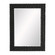 Paxton Mirror in Black Stained (314|4616)