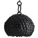 Ramya Three Light Pendant in Black (314|45059)