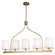 Rhythm Five Light Island Pendant in Brushed Gold (78|SC13336BG)