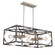 Corona Eight Light Island Pendant in Black & Polished Nickel (78|CL15098)