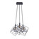 Artistry Three Light Chandelier in Matte Black & Harvest Brass (78|AC11118)