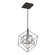 Artistry One Light Pendant in Matte Black & Polished Nickel (78|AC11117PN)