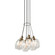 Clearwater Seven Light Chandelier in Vintage brass (78|AC10737VB)