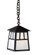 Raymond One Light Pendant in Mission Brown (37|RH-8RM-MB)