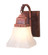 Ruskin One Light Wall Mount in Rustic Brown (37|RB-1-RB)