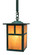 Mission One Light Pendant in Rustic Brown (37|MSH-6TF-RB)