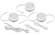 MVP Puck Light LED Puck Light in White (303|MVP-3-30-WH)