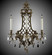 Wall Sconce Three Light Wall Sconce in Polished Brass w/Black Inlay (183|WS9458-OLN-12G-ST)