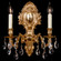 Wall Sconce Two Light Wall Sconce in True Brass (183|WS9424-ALN-16G-PI)