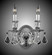 Wall Sconce Two Light Wall Sconce in Silver (183|WS9402-ALN-08G-PI)