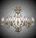 Chateau Ten Light Island Pendant in Polished Brass w/Black Inlay (183|IL9673-2-O-12G-PI)