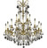 Sterling 20 Light Chandelier in Polished Brass w/Umber Inlay (183|CH9865-ATK-01G-PI)