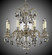Marlena Eight Light Chandelier in True Brass (183|CH9714-ALN-16G-PI)