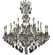 Elise 32 Light Chandelier in Palace Bronze (183|CH9323-O-21S-ST)