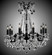 Crystella Ten Light Chandelier in Palace Bronze (183|CH9284-O-21S-PI)
