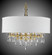 Kaya Ten Light Chandelier in Old Bronze Satin w/Pewter Accents (183|CH5606-G-35S-37G-ST-PG)