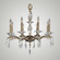 Kaya Eight Light Chandelier in Polished Brass w/ Old Brass Accents (183|CH5504-G-32G-36G-ST)