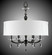 Kensington Six Light Chandelier in Old Bronze Satin w/Pewter Accents (183|CH5485-O-35S-37G-ST-HL)
