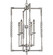 Magro Four Light Chandelier in Polished Nickel (183|CH3502-38G-ST)