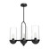 Cyrus Three Light Linear Pendant in Clear Glass/Matte Black (452|LP539024MBCL)