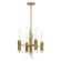 Torres Four Light Chandelier in Vintage Brass (452|CH335019VB)