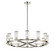 Revolve 12 Light Chandelier in Clear Glass/Polished Nickel (452|CH309012PNCG)