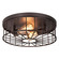 Theo Two Light Flush Mount in Black (162|THEF13MBBK)