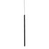 Point LED Pendant in Black (162|PNTP0102L30ENBK)