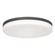 Oscar LED Flush Mount in Black (162|OSCF19LAJD1BK)