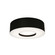 Montclair LED Flush Mount in Black (162|MCF1932LAJUD-BK)