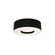 Montclair LED Flush Mount in Black (162|MCF1524LAJUD-BK)