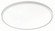 Edge Round Large LED Flush Mount in White (162|EGRF2440LAJD2WH)