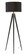 Director Floor Lamp in Black (262|6424-01)