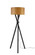 Bronx Floor Lamp in Black Oak Wood (262|6207-01)