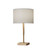 Ellis Table Lamp in Natural Rubber Wood (262|4092-12)