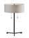 Wesley Two Light Table Lamp in Black (262|1556-01)