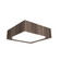 Squares LED Ceiling Mount in American Walnut (486|587LED.18)