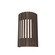 Slatted Two Light Wall Lamp in American Walnut (486|420.18)